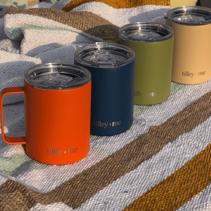 BPA-Free Insulated Stainless Steel Camping Mug