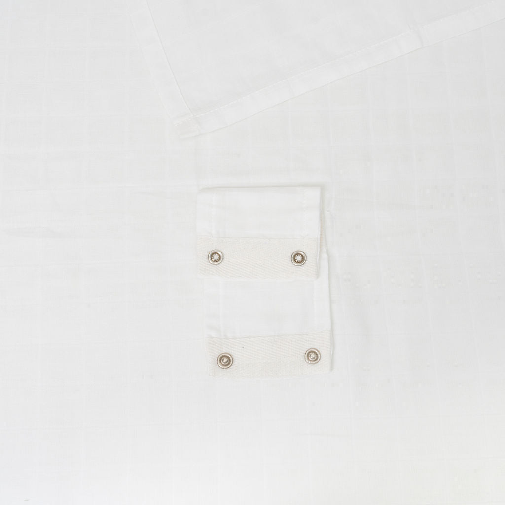 Organic Muslin Baby Car Seat Canopy, 44" x 30"