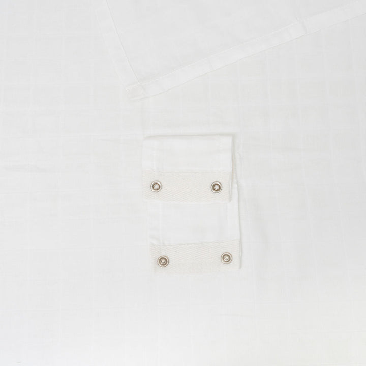 Organic Muslin Baby Car Seat Canopy, 44" x 30"