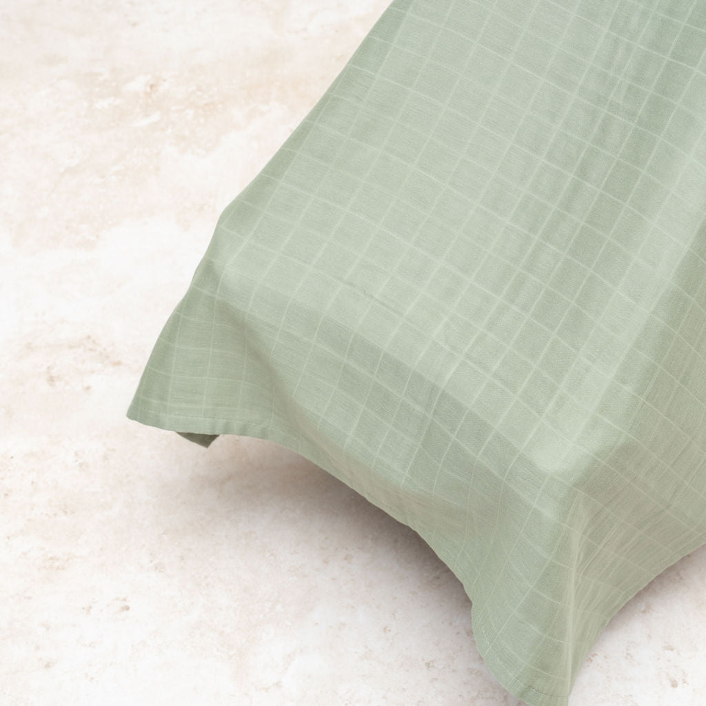 Organic Muslin Baby Car Seat Canopy, 44" x 30"