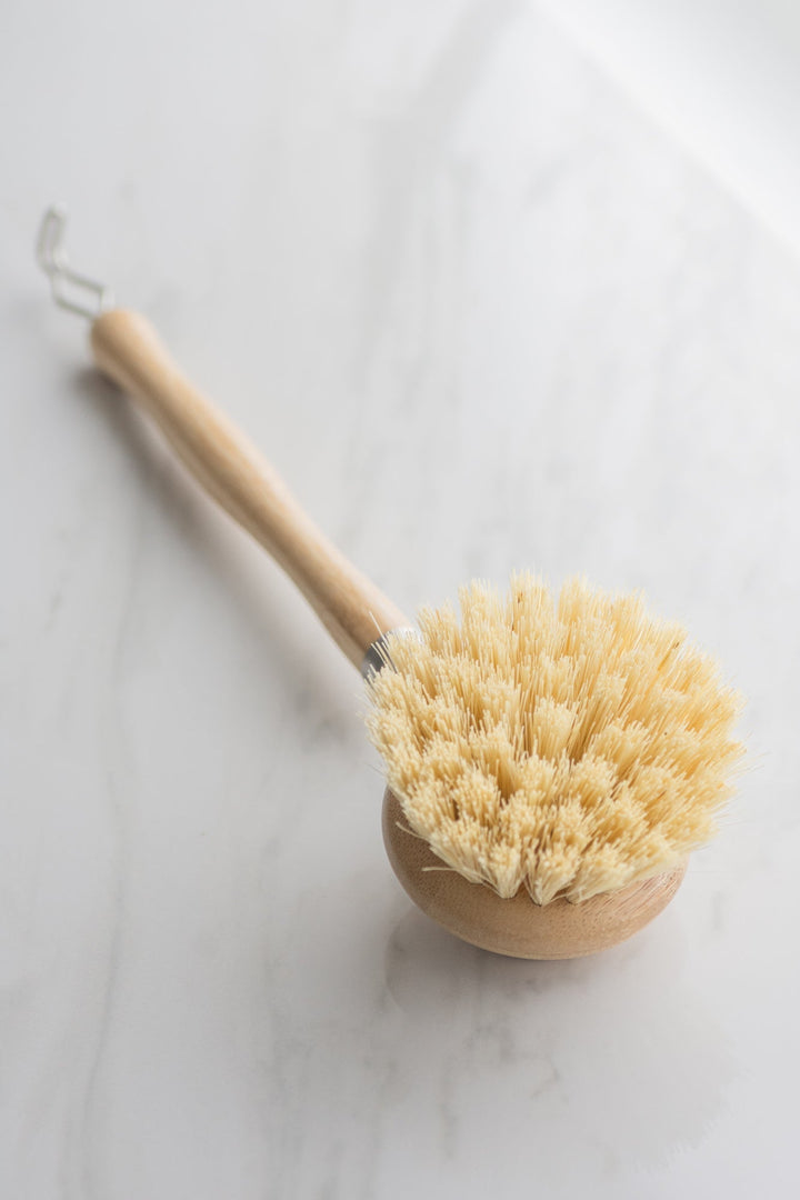 Biodegradable Bamboo Dish Brush, Replaceable Head