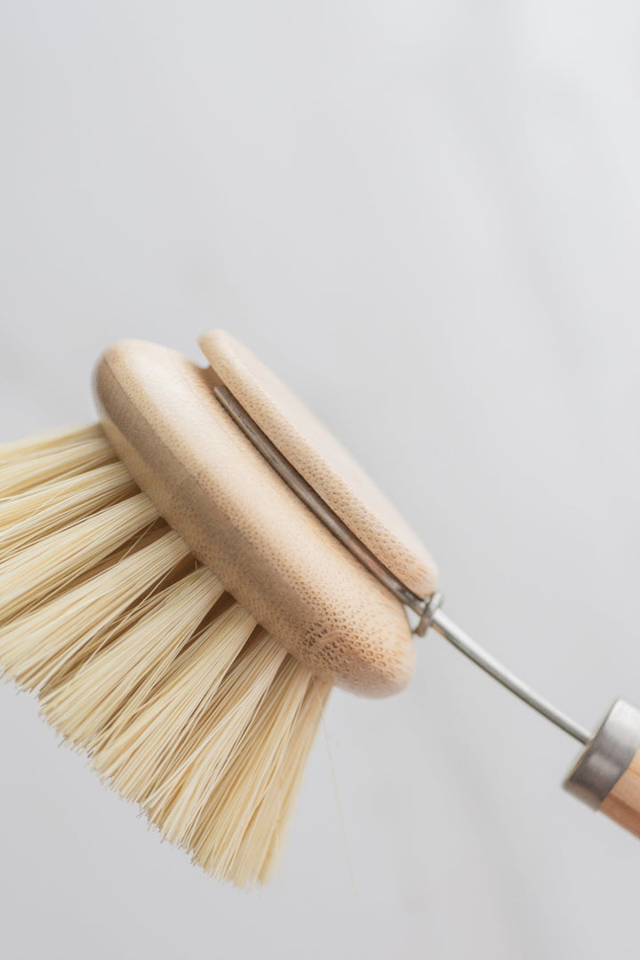 Biodegradable Bamboo Dish Brush, Replaceable Head