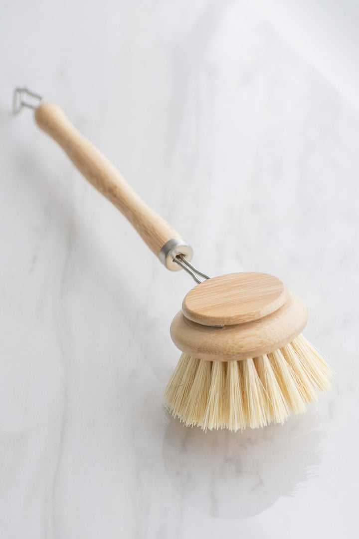 Biodegradable Bamboo Dish Brush, Replaceable Head