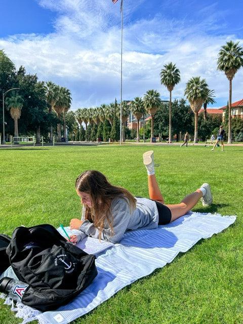 Organic 400 GSM Turkish Cotton Beach Towel
