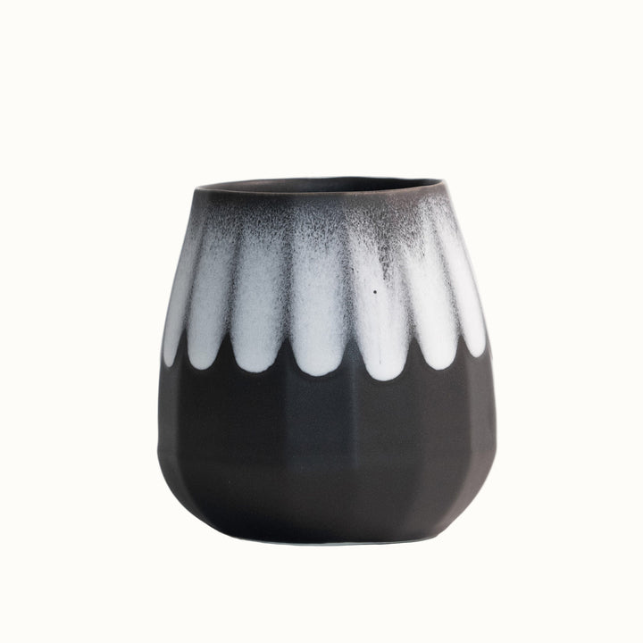 Handcrafted Lead-Free Porcelain Stemless Wine Cup
