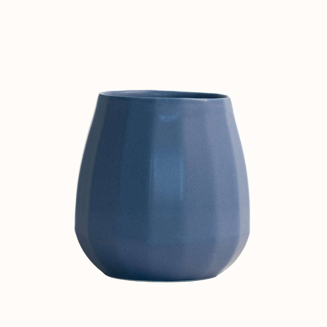 Handcrafted Lead-Free Porcelain Stemless Wine Cup