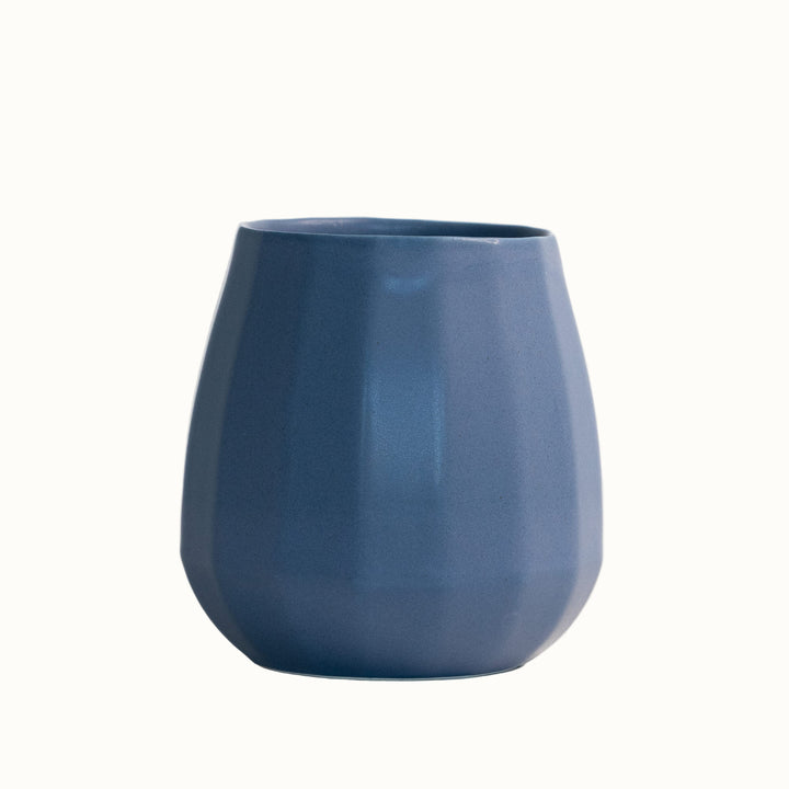 Handcrafted Lead-Free Porcelain Stemless Wine Cup