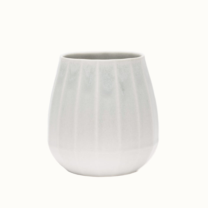 Handcrafted Lead-Free Porcelain Stemless Wine Cup
