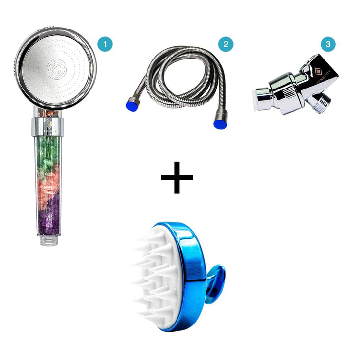 Filtered Multi-Mode Water Conservation Shower Head