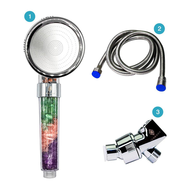 Filtered Multi-Mode Water Conservation Shower Head
