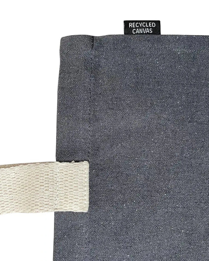 Charcoal Canvas Tote Bag Default Title SHOPPING TOTES RECYCLED CANVAS Solar &amp; Sprout