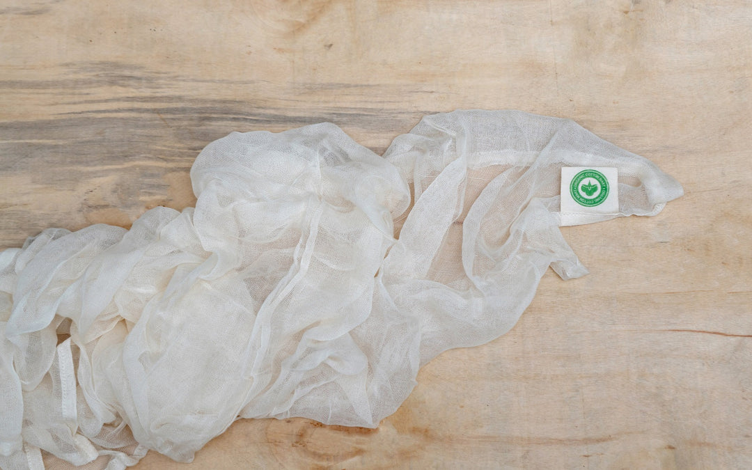 Organic Grade 90 Unbleached Cotton Cheesecloth, 36"