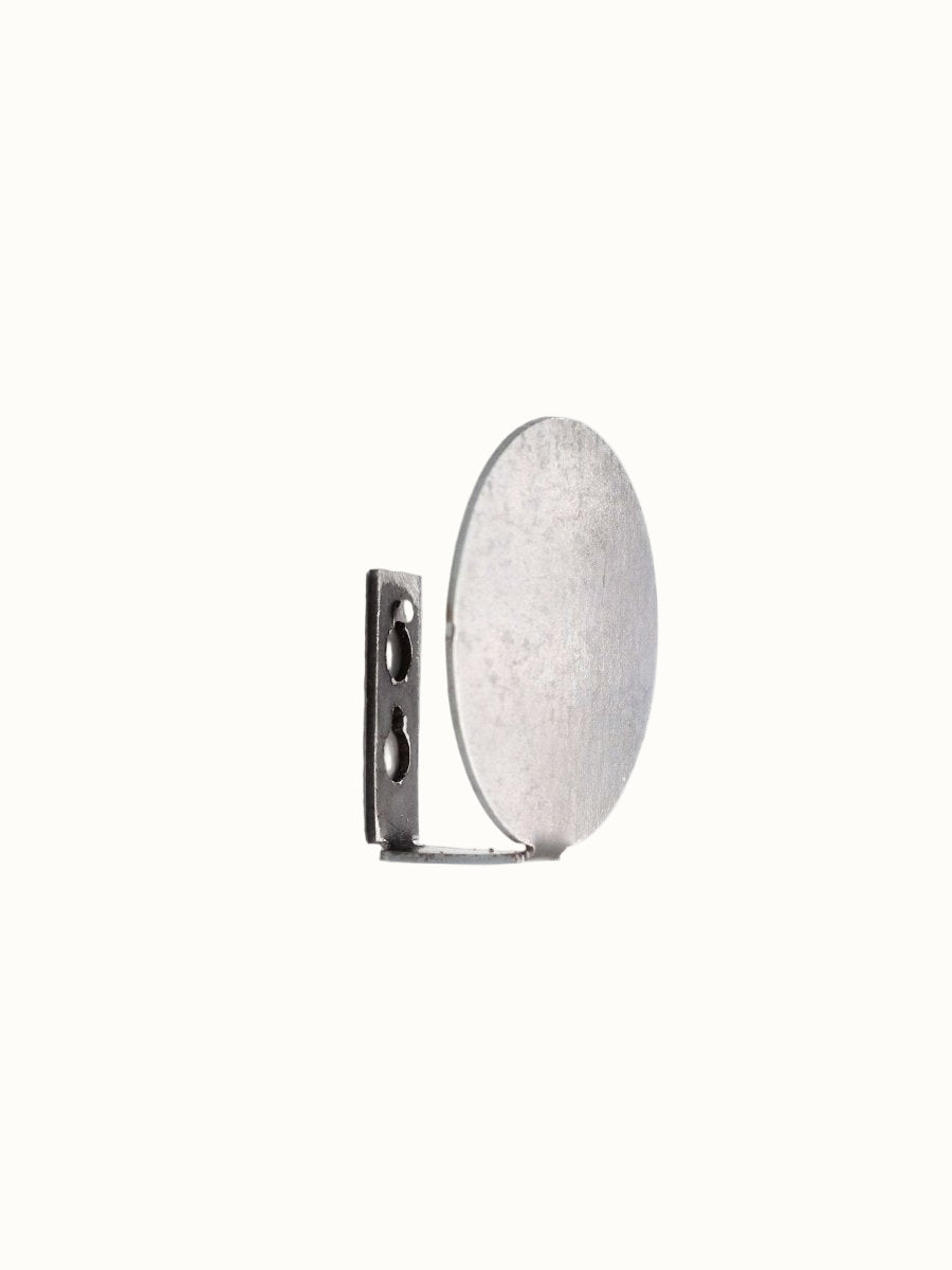 Handcrafted Steel Circle Wall Hook, 2.5"