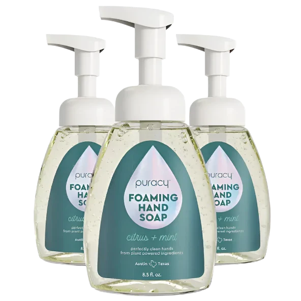 Biodegradable Plant-Based Foaming Hand Soap, 12 oz.