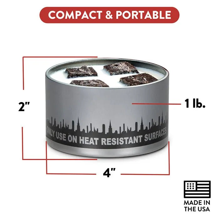 Soy Wax Portable Bonfire Tin