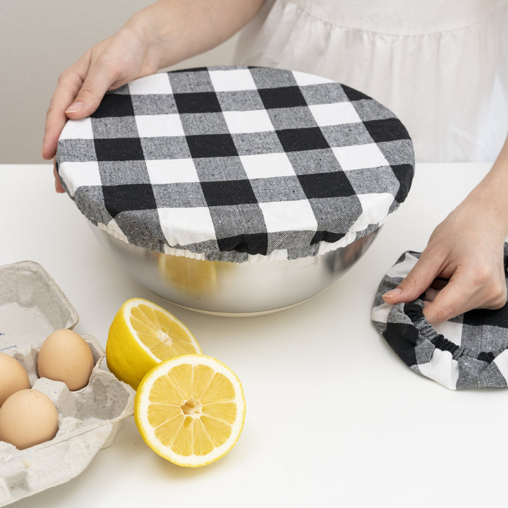 Organic Linen Bowl Covers, Set of 4 Ct.