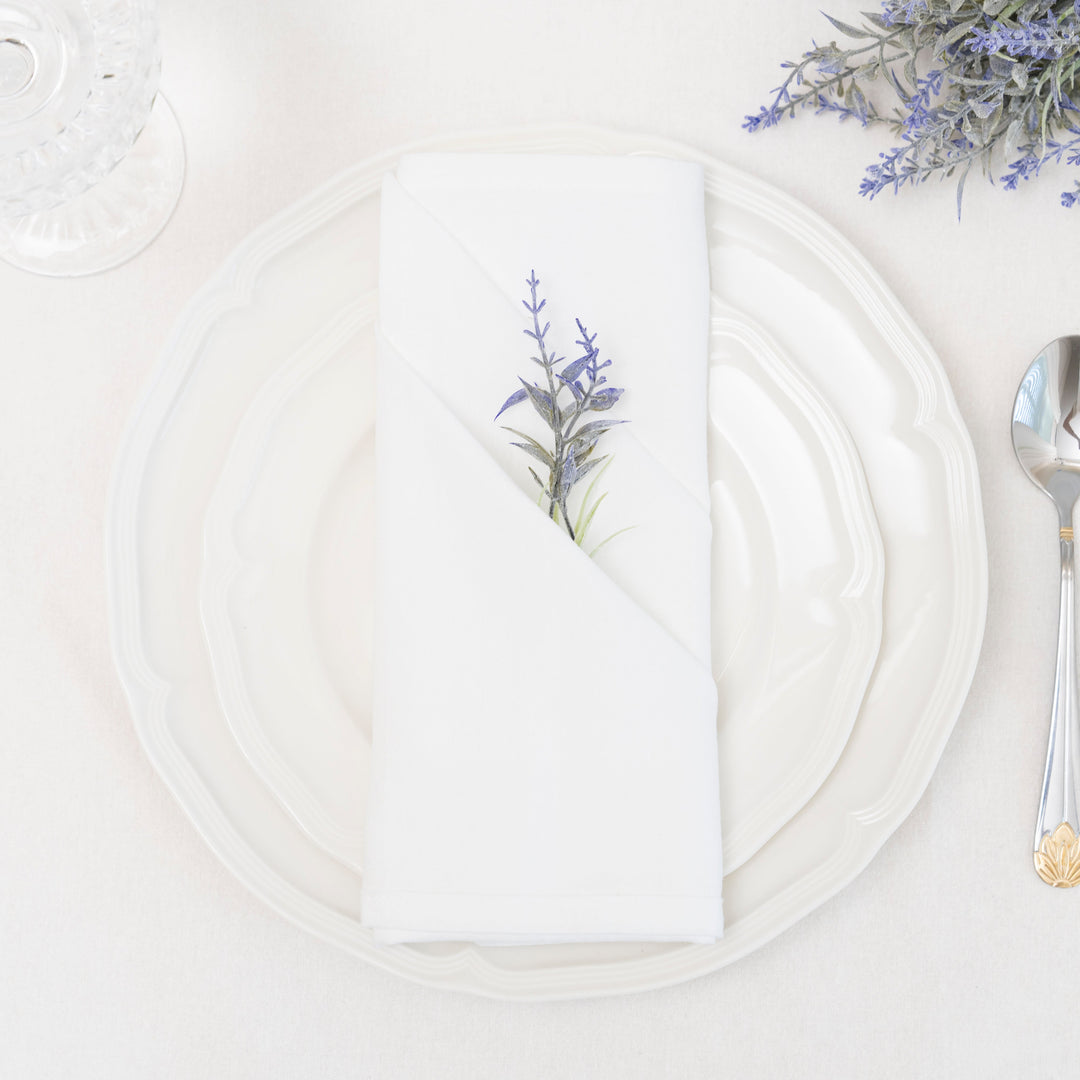 Organic Cotton Flour Sack Table Napkins, 18", 12 Ct.