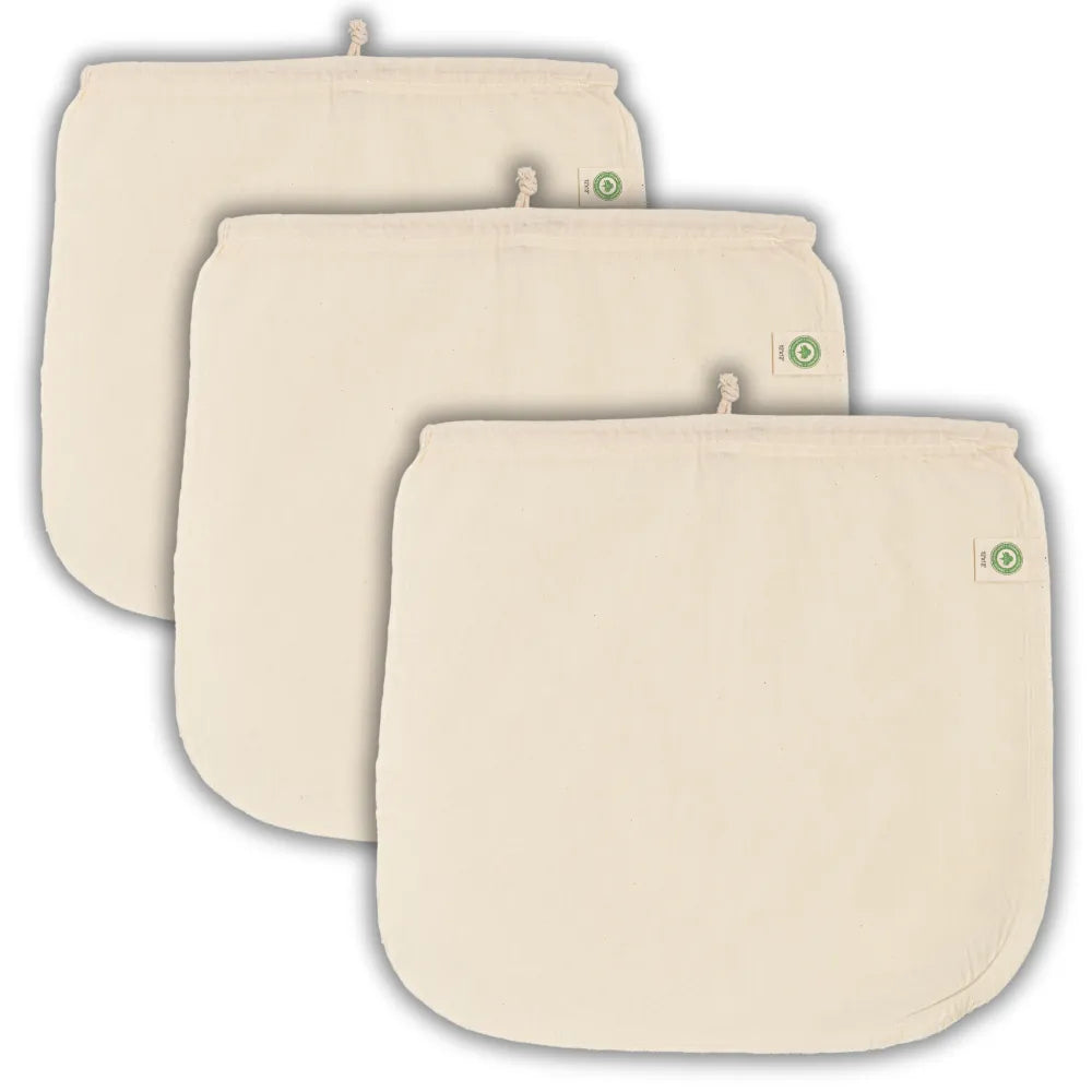 Cotton Nut Milk Straining Bags