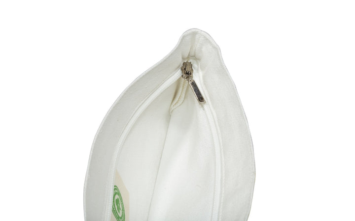 Organic Cotton Canvas Zipper Pouches, 9" x 6", 4 Ct.