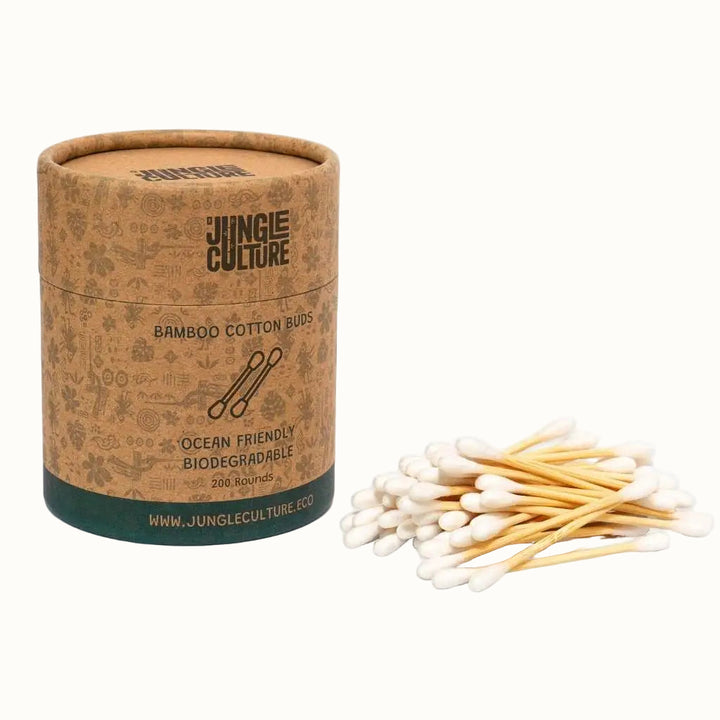 Biodegradable Organic Bamboo Cotton Swabs, 200 Ct.