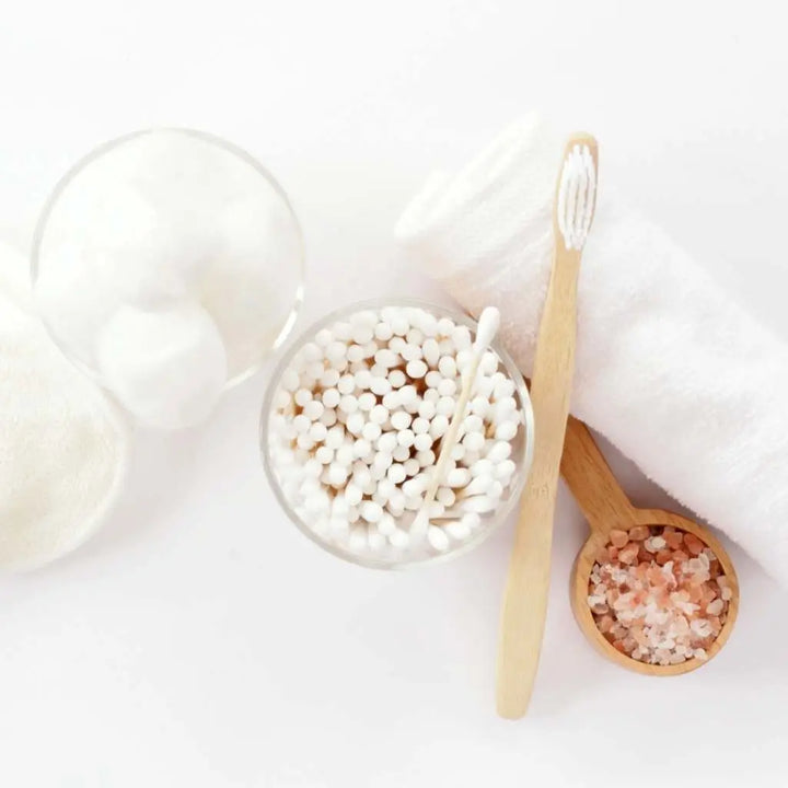 Biodegradable Organic Bamboo Cotton Swabs, 200 Ct.