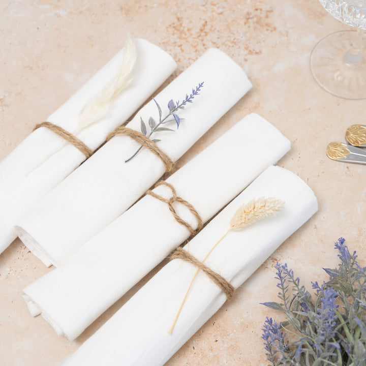 Flour Sack Linen Napkin Set