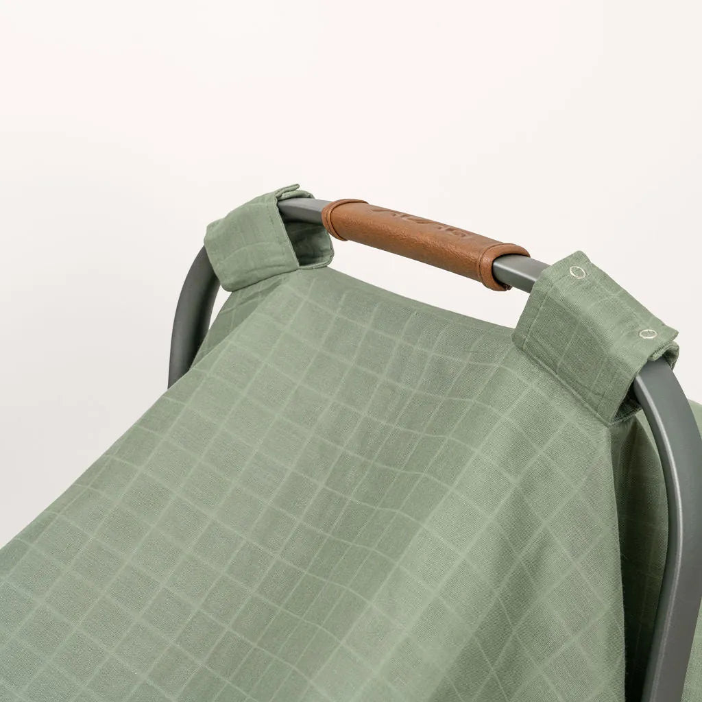 Muslin Baby Car Seat Canopy
