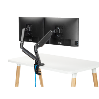 Bamboo and Laminate Office Desk