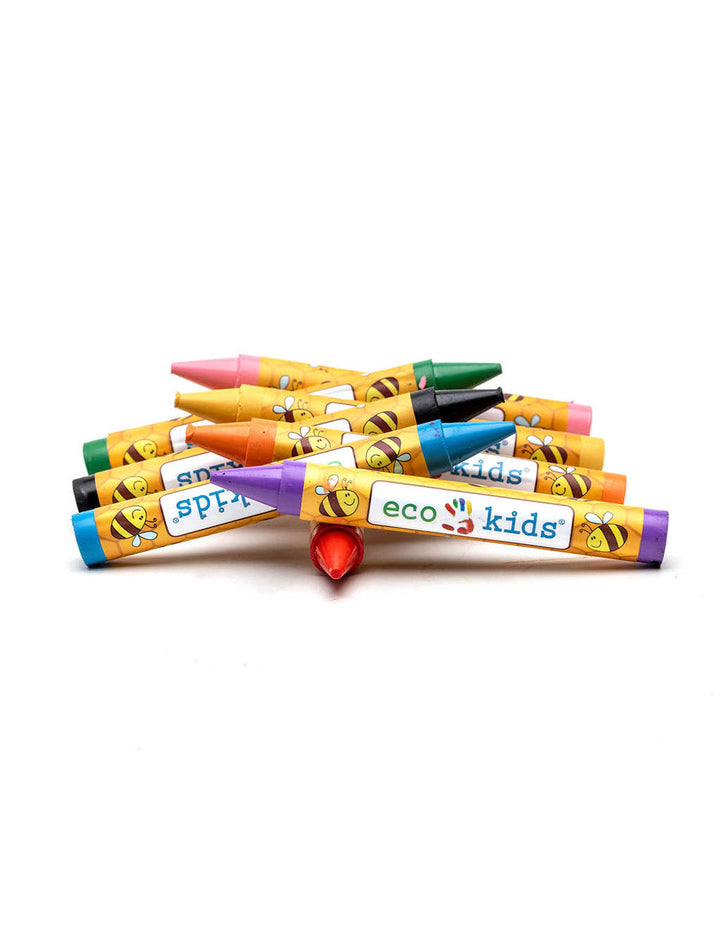 Compostable Beeswax XL Crayons for Kids