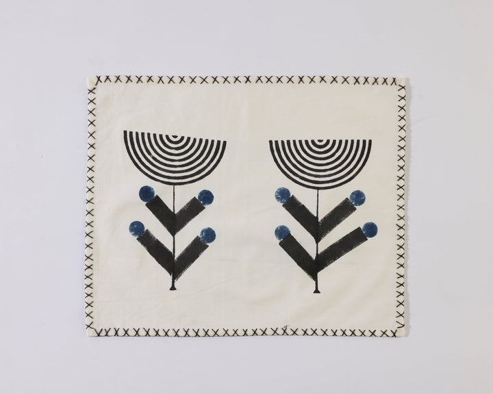 Handcrafted Block-Print Cotton Table Linens, 4 Ct.