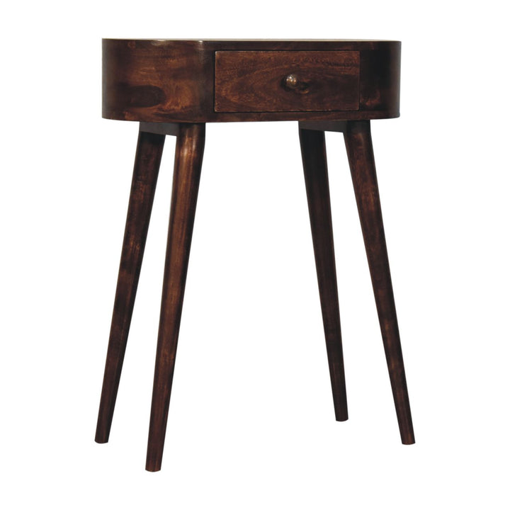 Biodegradable Mango Wood Console, Walnut