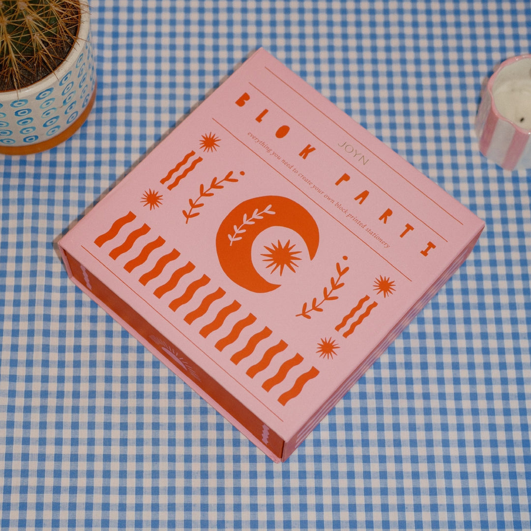 Handcrafted Block Printing &amp; Stationery Kit, 23 Ct.