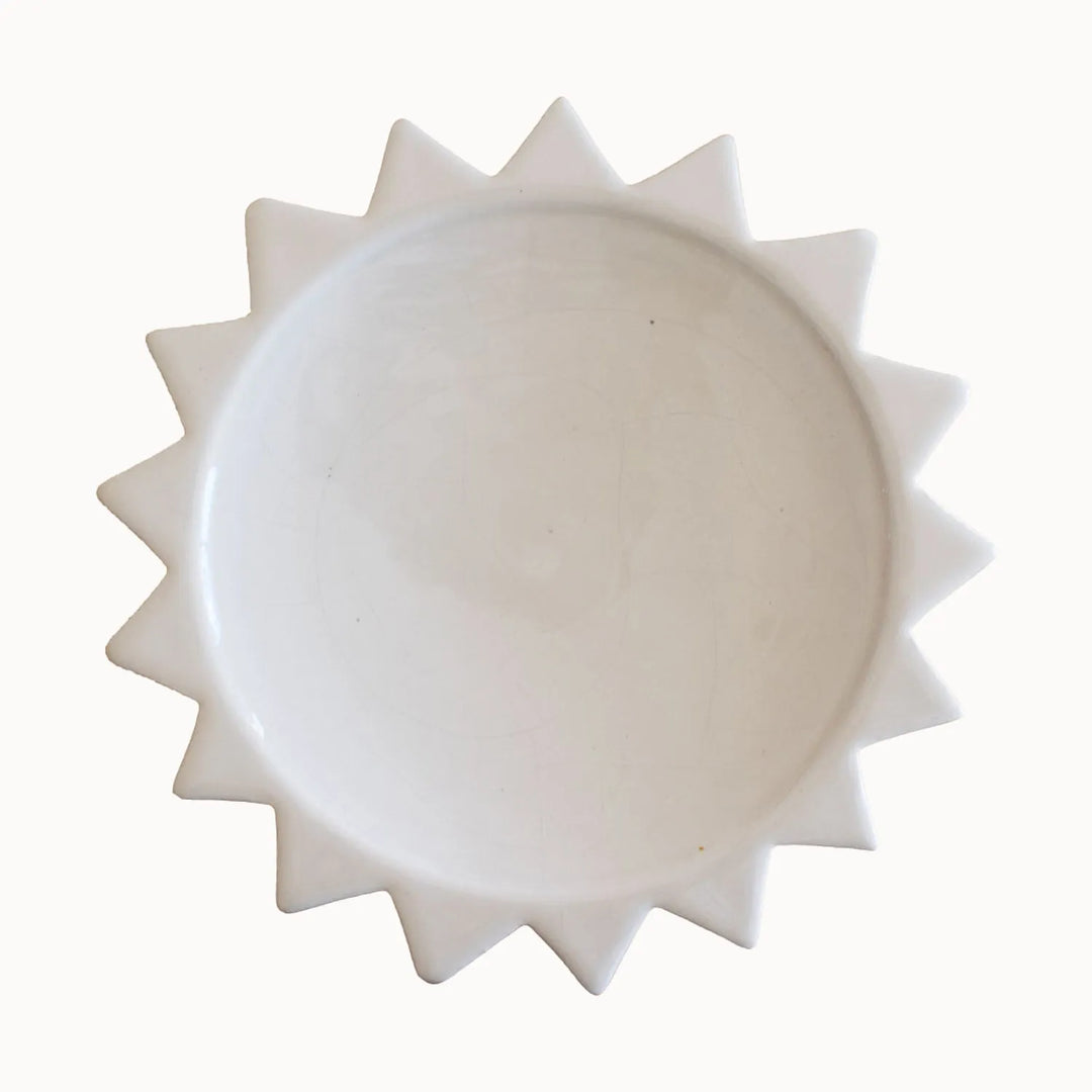 Terracotta Sun Ceramic Dinner Plate