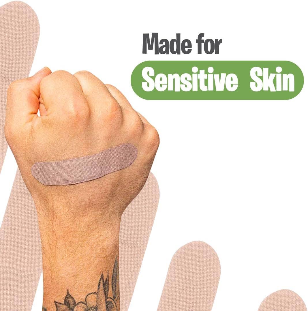 Organic Bamboo Hypoallergenic Body Care Bandages, 100 Ct.
