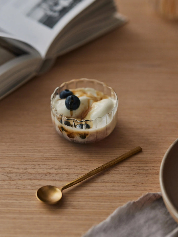 Handcrafted Borosilicate Glass Serveware Bowl, 2 Ct.