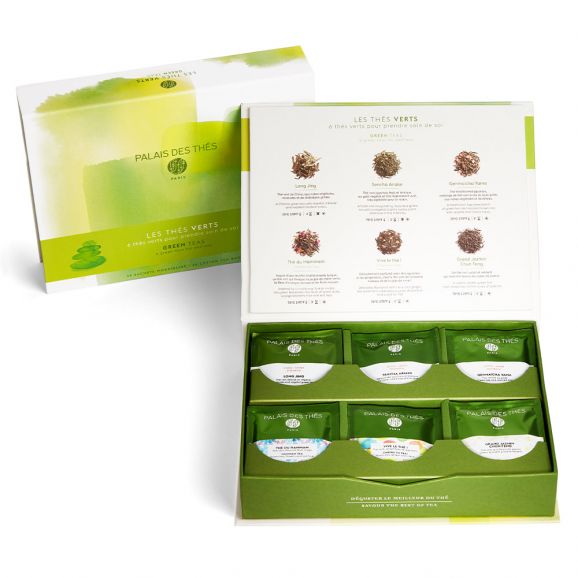 Organic Green Tea Assortment Gift Box, 36 Ct.