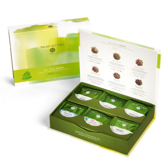 Organic Green Tea Assortment Gift Box, 36 Ct.