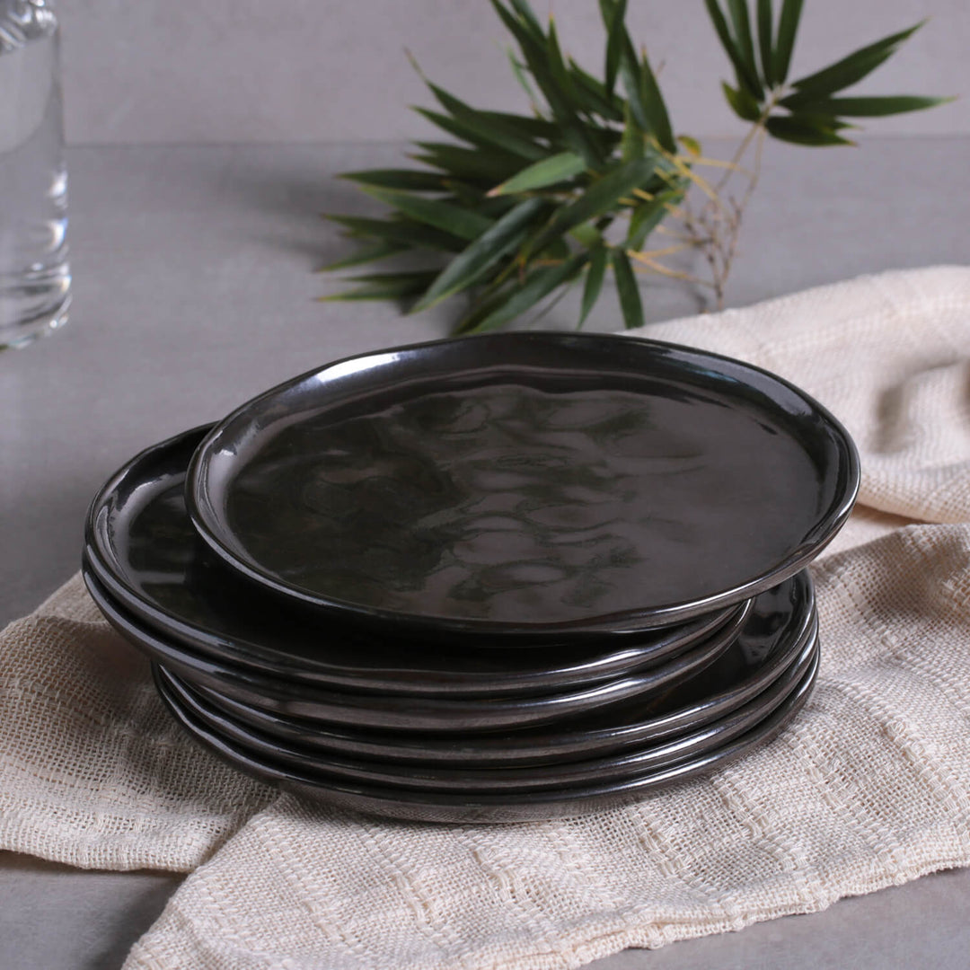 Non-Toxic Porcelain Dessert Dinnerware Set, 6 Ct.