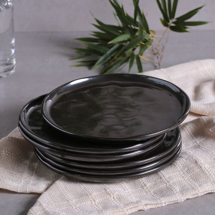 Non-Toxic Porcelain Dessert Dinnerware Set, 6 Ct.