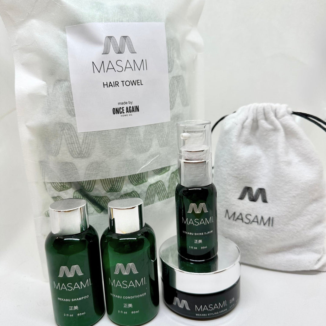 Vegan Botanical Hair Care Travel Kit, 5 Ct.