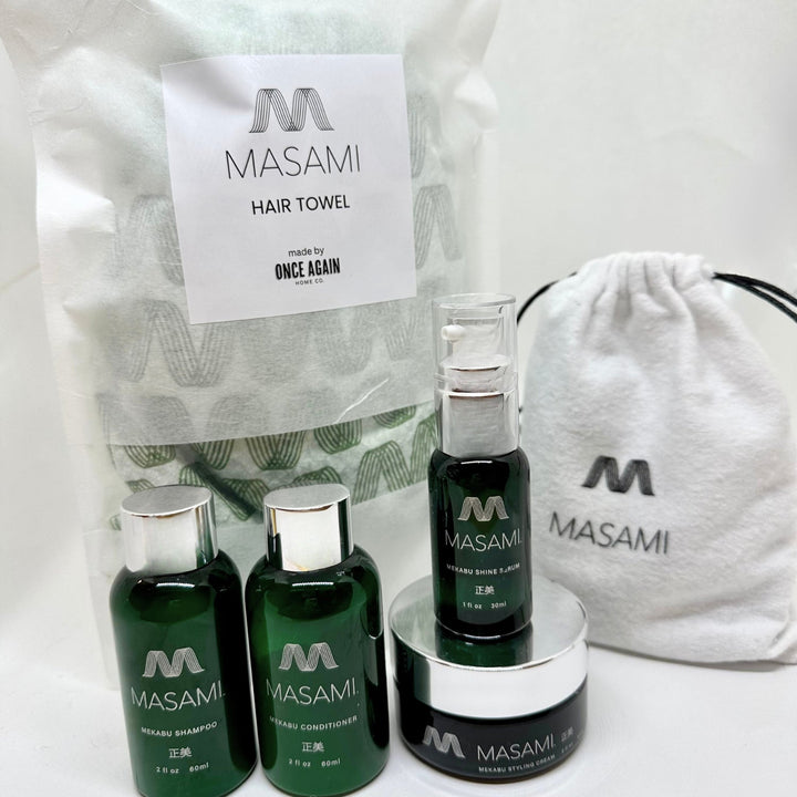 Vegan Botanical Hair Care Travel Kit, 5 Ct.