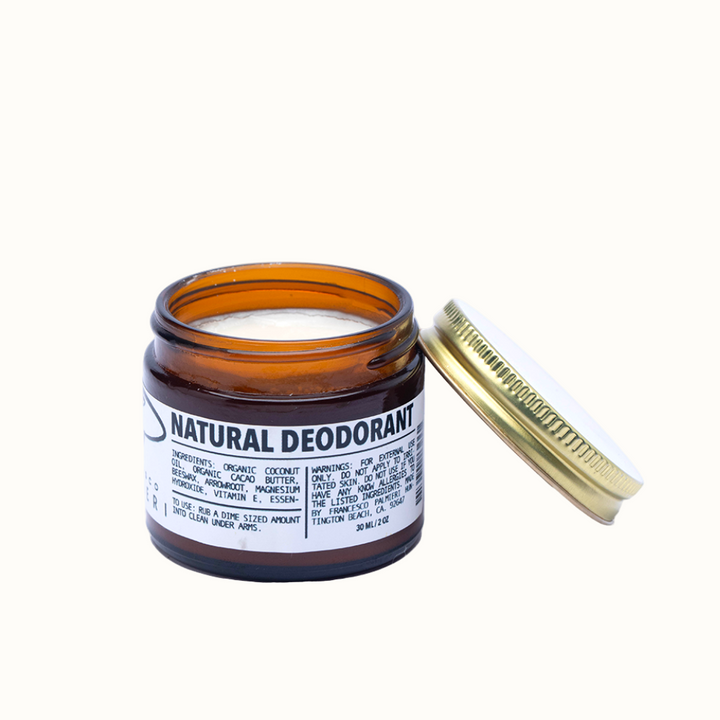 Cruelty-Free Baking Soda-Free Natural Deodorant, 2 oz.