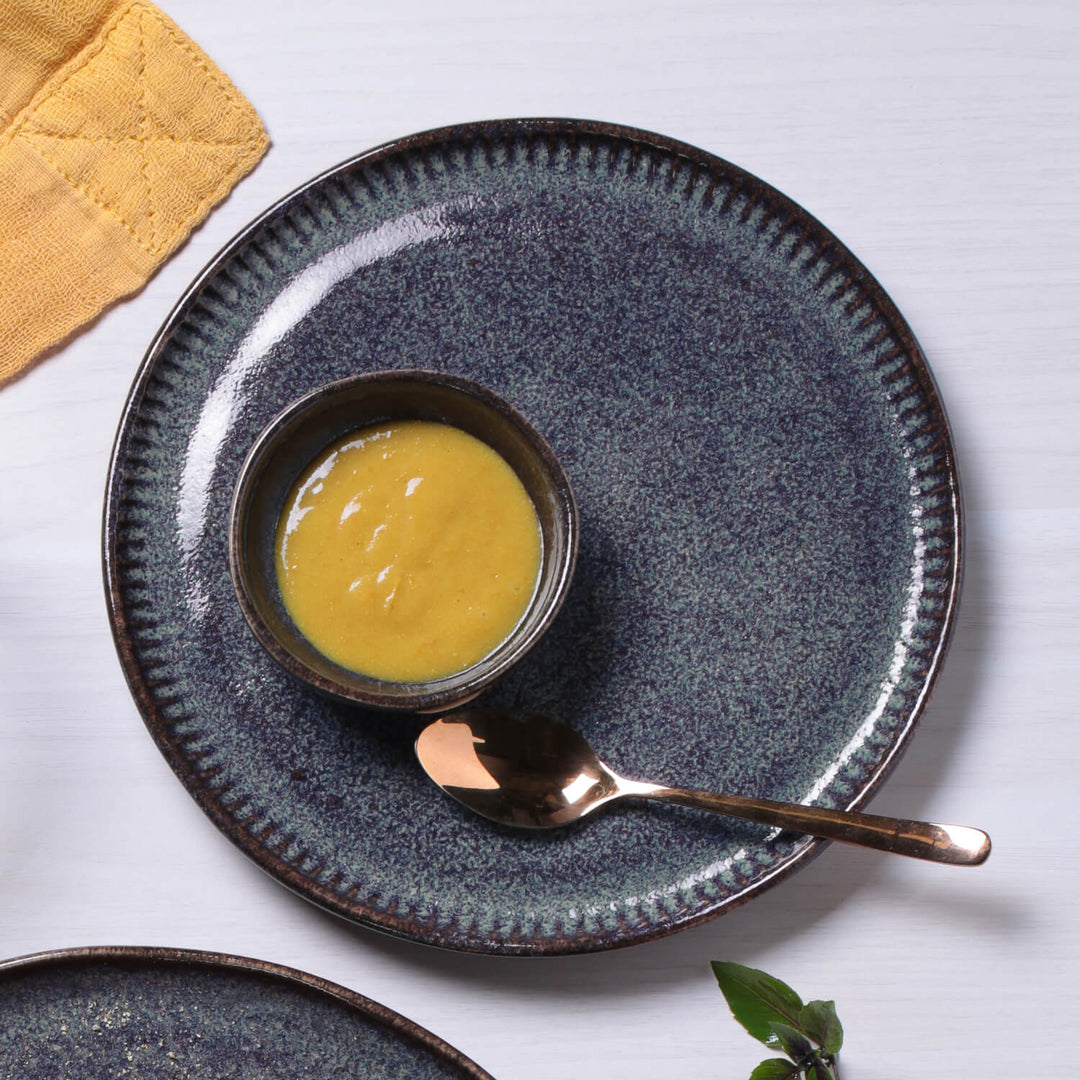 Non-Toxic Porcelain Dessert Dinnerware Set, 6 Ct.