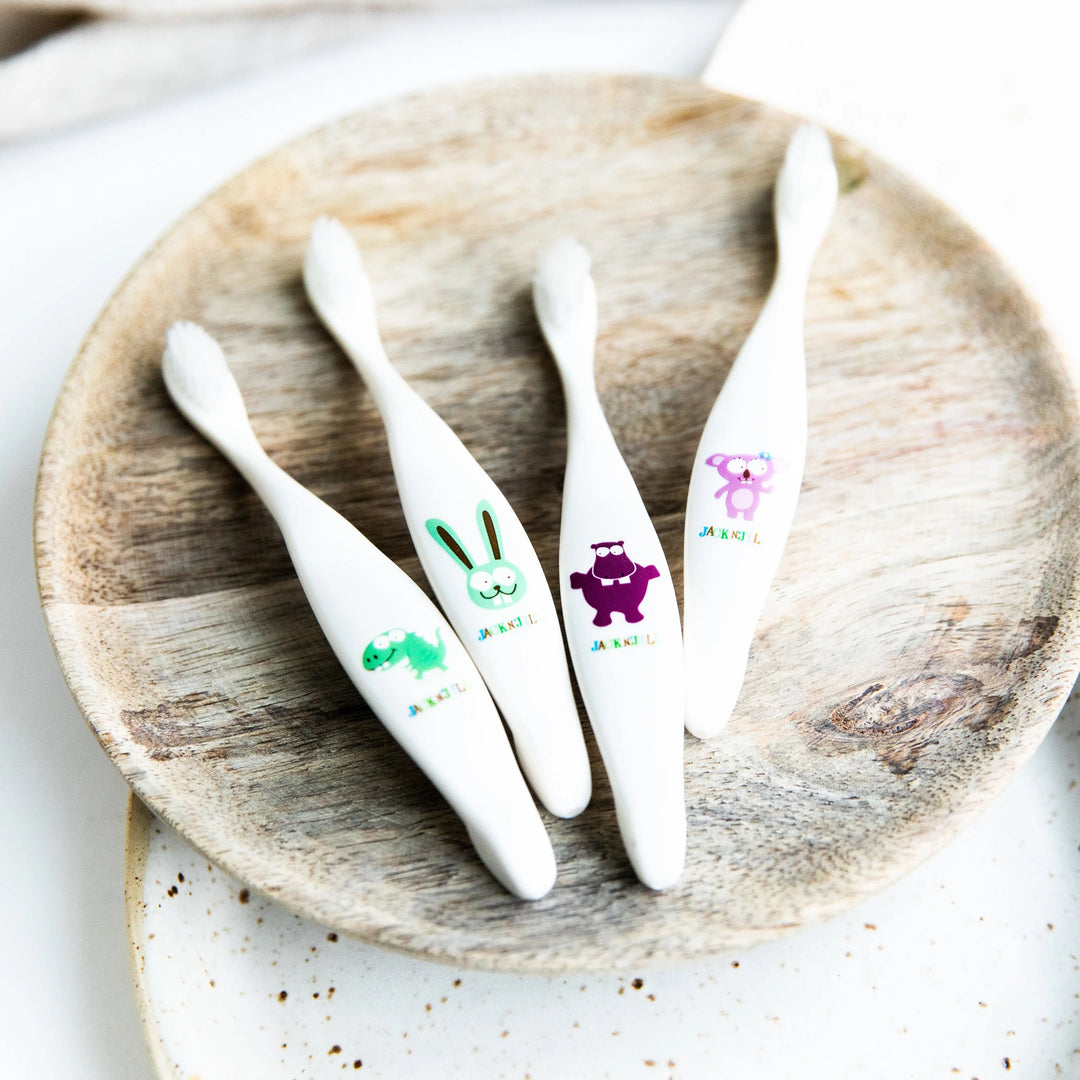 Biodegradable Cornstarch Kids Oral Care Toothbrush