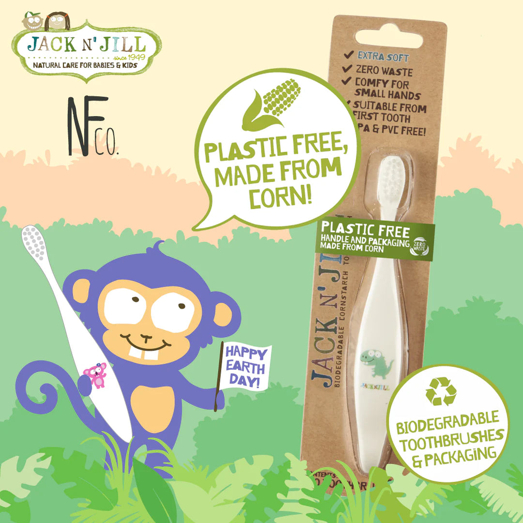 Biodegradable Cornstarch Kids Oral Care Toothbrush
