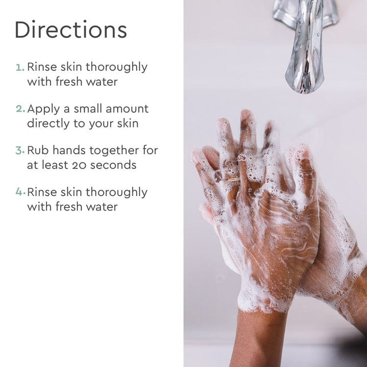 Biodegradable Plant-Based Foaming Hand Soap, 12 oz.