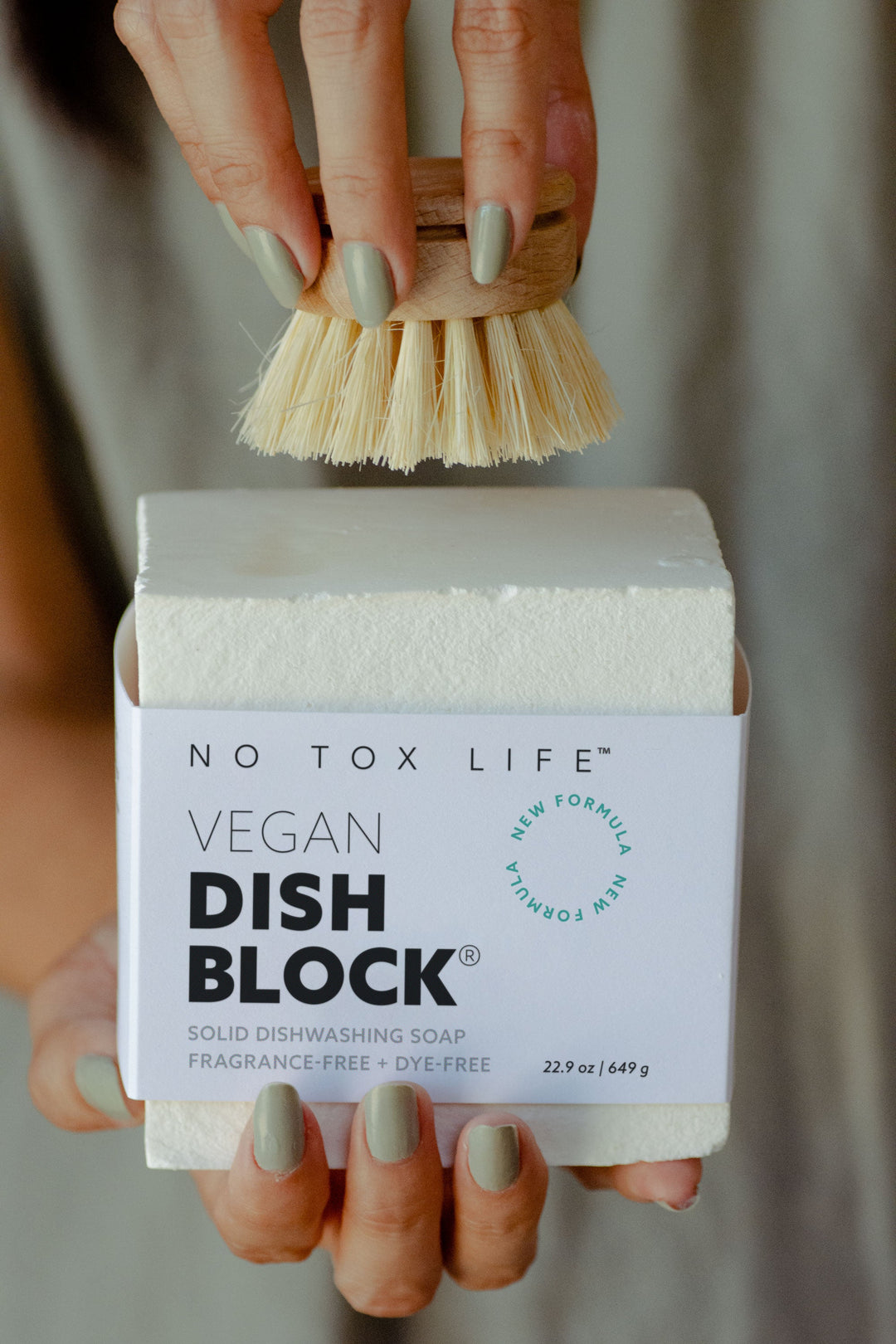 Biodegradable Fragrance-Free Dish Soap Bar, 22.5 oz.