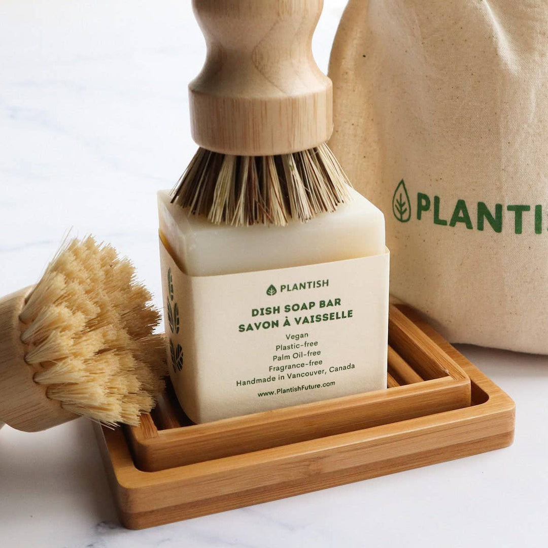 Handcrafted Biodegradable Dish Soap Bar, 8 oz.