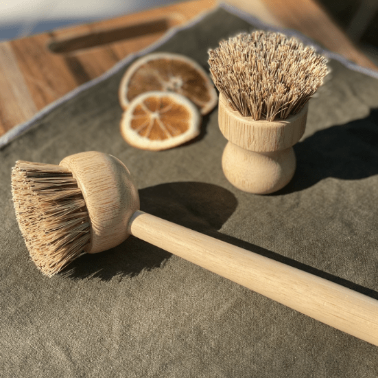Biodegradable Bamboo &amp; Palm Fiber Dish Brush