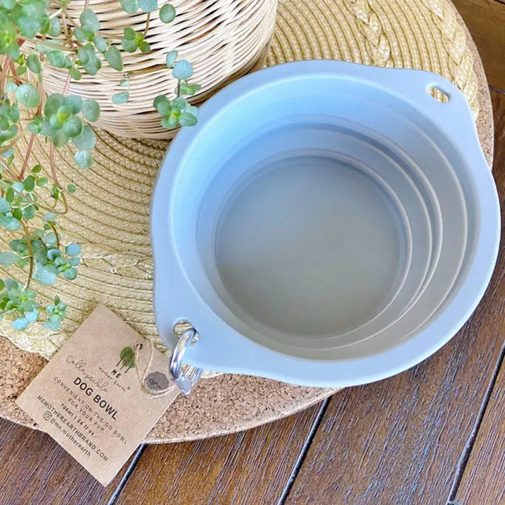Collapsible Food-Grade Silicone Dog Bowl, 24 oz.